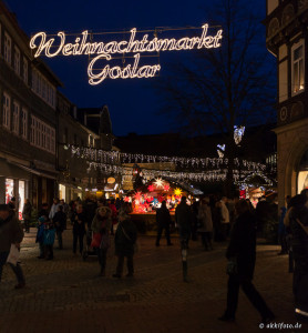 Weihnachstmarkt, Goslar, Deutschland. 28.12.2012 © by akkifoto.de