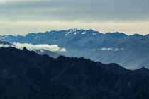 Blick vom Roys Peak auf die Barrier Range, New Zealand, 01.03.2005 © by akkifoto.de