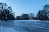 Leibniz Tempel, Georgengarten, Hannover, 25.01.2013 © by akkifoto.de