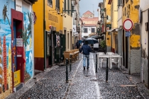 umbrella sunday I, Zona Velha, Funchal, Madeira, 02.03.2013 © by akkifoto.de