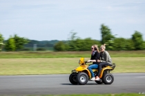 Heisse Reifen, verbrannter Asphalt so so ...