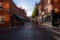 Sunset light, Fade Street , Dublin, Irland, 16.07.2014 © by akkifoto.de