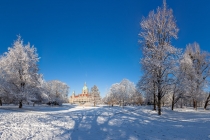 Maschpark-Panorama, Hannover, Deutschland, 18.01.2016 © by akkifoto.de