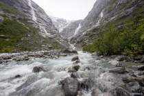 Kjenndal Gletscher (Kjenndalsbreen), Norwegen, 30.06.2019 © by akkifoto.de