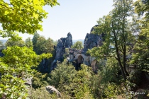 Basteibrücke, Bastei, Sachsen, Deutschland, 09.09.2020 © by akkifoto.de