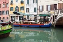 Markt a la Venedig, Venedig, Italien, 08.04.2019 © by akkifoto.de