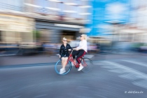 ride at the Prinsengracht, Amsterdam, Nederland  © by akkifoto