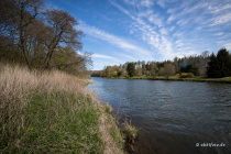 Fulda, Hann. Münden, Niedersachsen, Deutschland, 17. April 2022 © by akkifoto.de