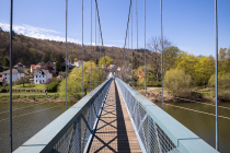 Fulda, Hann. Münden, Niedersachsen, Deutschland, 17. April 2022 © by akkifoto.de