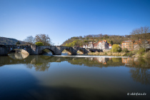 Werra, Hann. Münden, Niedersachsen, Deutschland, 17. April 2022 © by akkifoto.de