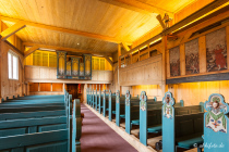Stabkirche, Vågåmo, Oppland, Østlandet, Norwegen, 25. Juni 2019 © by akkifoto.de