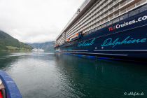 Geirangerfjord, Møre og Romsdal, Vestlandet, Norwegen, 26. Juni 2019 © by akkifoto.de