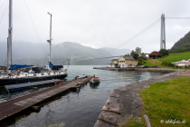Hardangerbrua (Eidfjord), Hordaland, Vestlandet, Norwegen, 02. Juli 2019 © by akkifoto.de